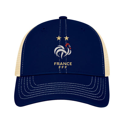 France National Team 1863FC Federation Color Badge Off Road Adjustable Hat