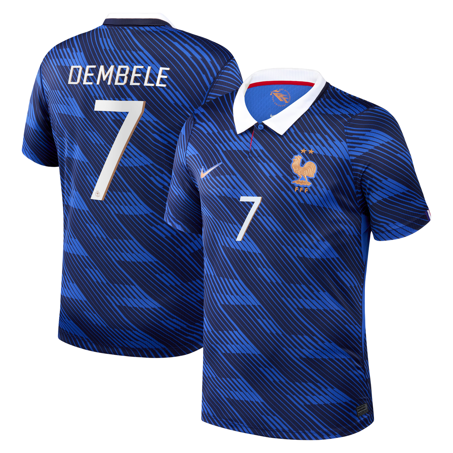 Ousmane Dembélé France National Team 2026 Home Stadium Replica Jersey - Blue