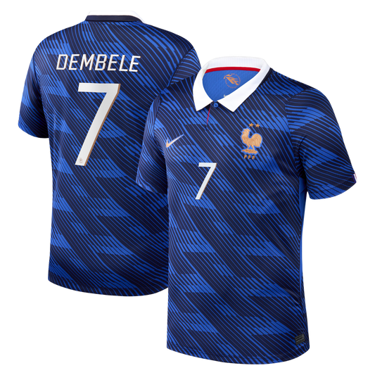 Ousmane Dembélé France National Team 2026 Home Stadium Replica Jersey - Blue