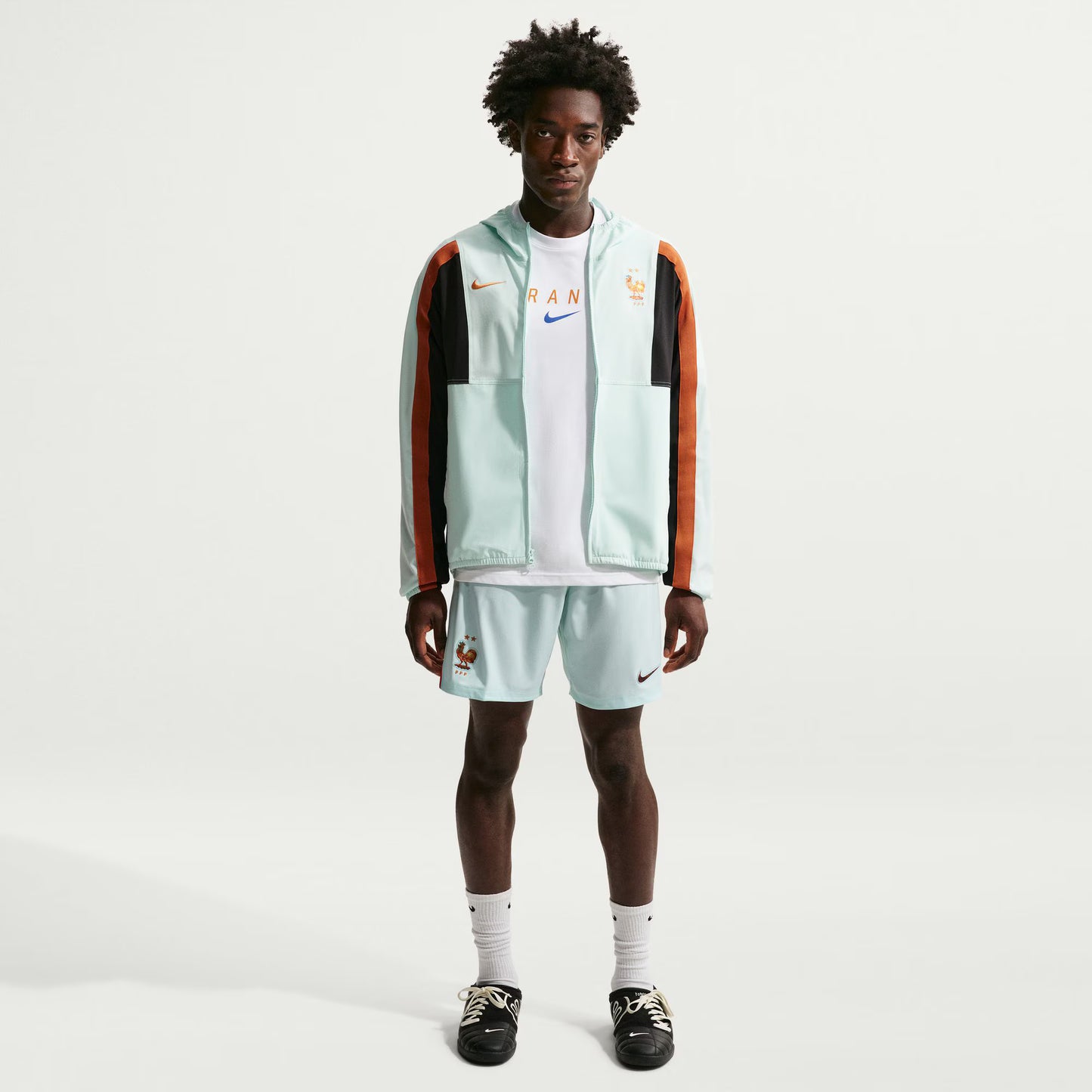 France National Team 2026 Away Stadium Replica Shorts - Green