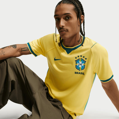 Brazil National Team 2026 Home Stadium Replica Jersey - Yellow
