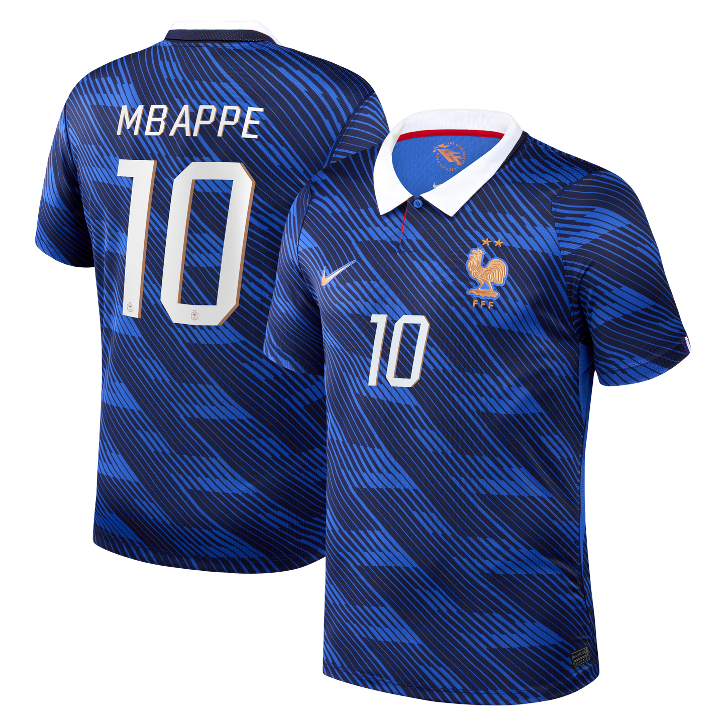 Kylian Mbappé France National Team 2026 Home Stadium Replica Jersey - Blue