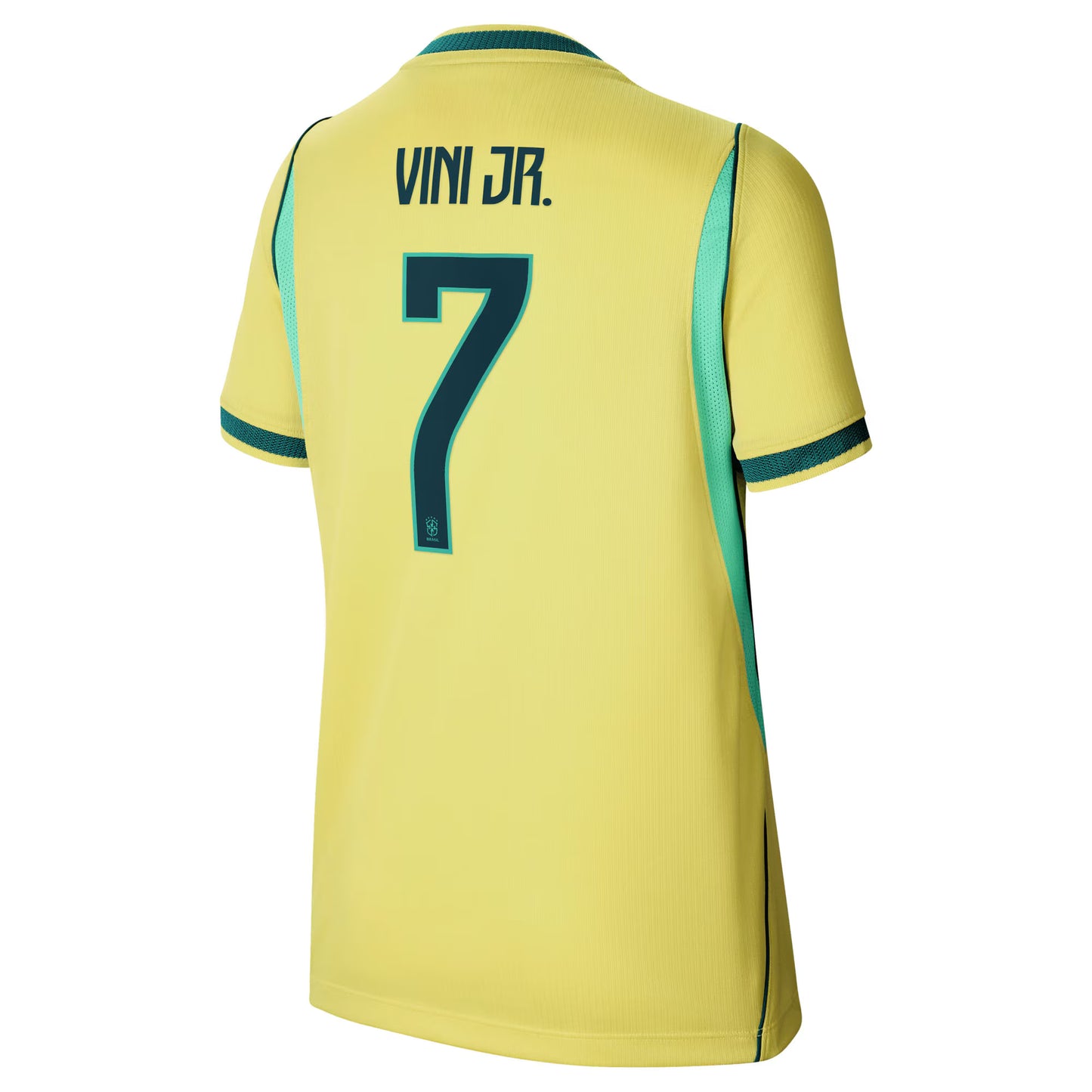 Vini Jr. Brazil National Team Youth 2026 Home Stadium Replica Jersey - Yellow