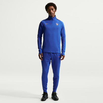 France National Team 2026 Strike Dri-FIT Quarter-Zip Drill Top - Blue