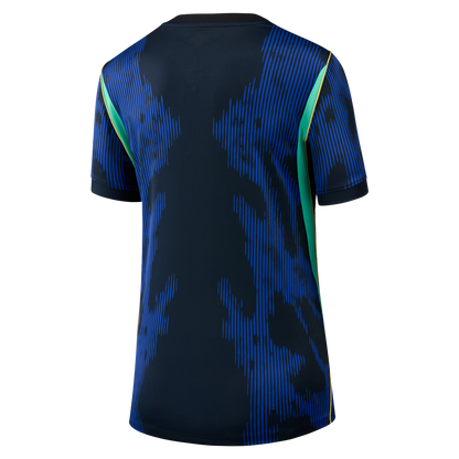 Brazil National Team Women's 2026 Away Stadium Replica Jersey - Blue
