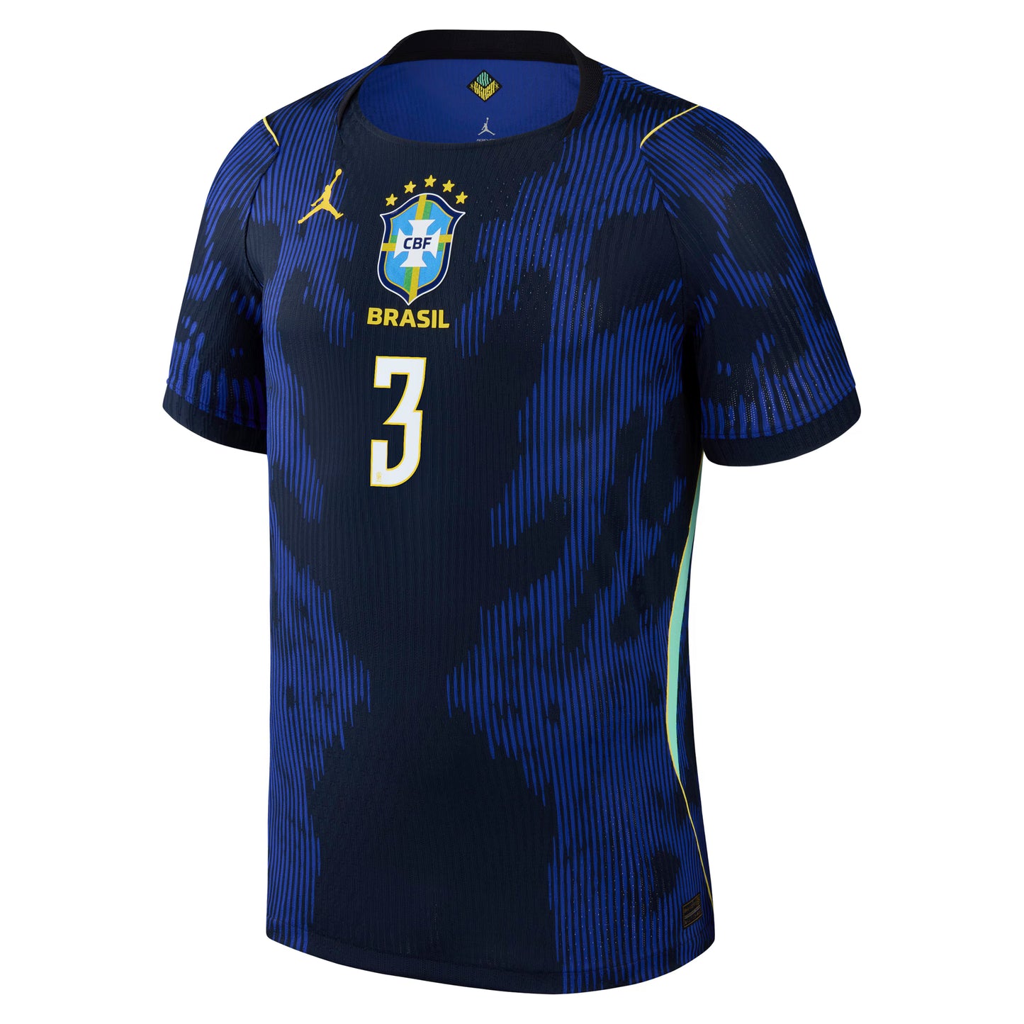 Gabriel Magalhães Brazil National Team 2026 Away Match Jersey - Blue