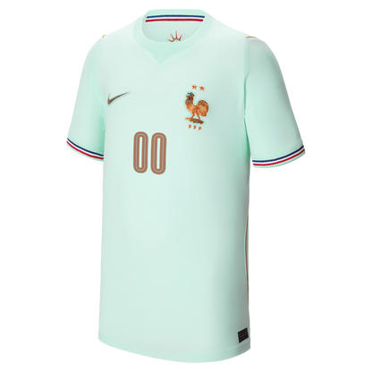 France National Team Youth 2026 Away Stadium Replica Custom Jersey - Green