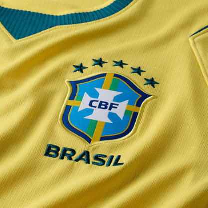Brazil National Team 2026 Home Stadium Replica Jersey - Yellow