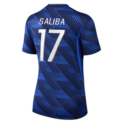 William Saliba France National Team Women's 2026 Home Stadium Replica Jersey - Blue