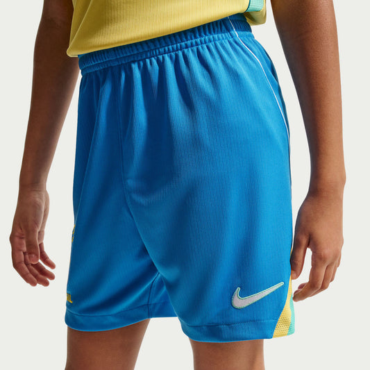 Brazil National Team Youth 2026 Home Stadium Replica Shorts - Blue