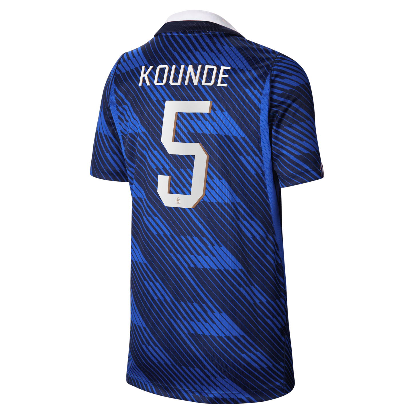 Jules Koundé France National Team Youth 2026 Home Stadium Replica Jersey - Blue