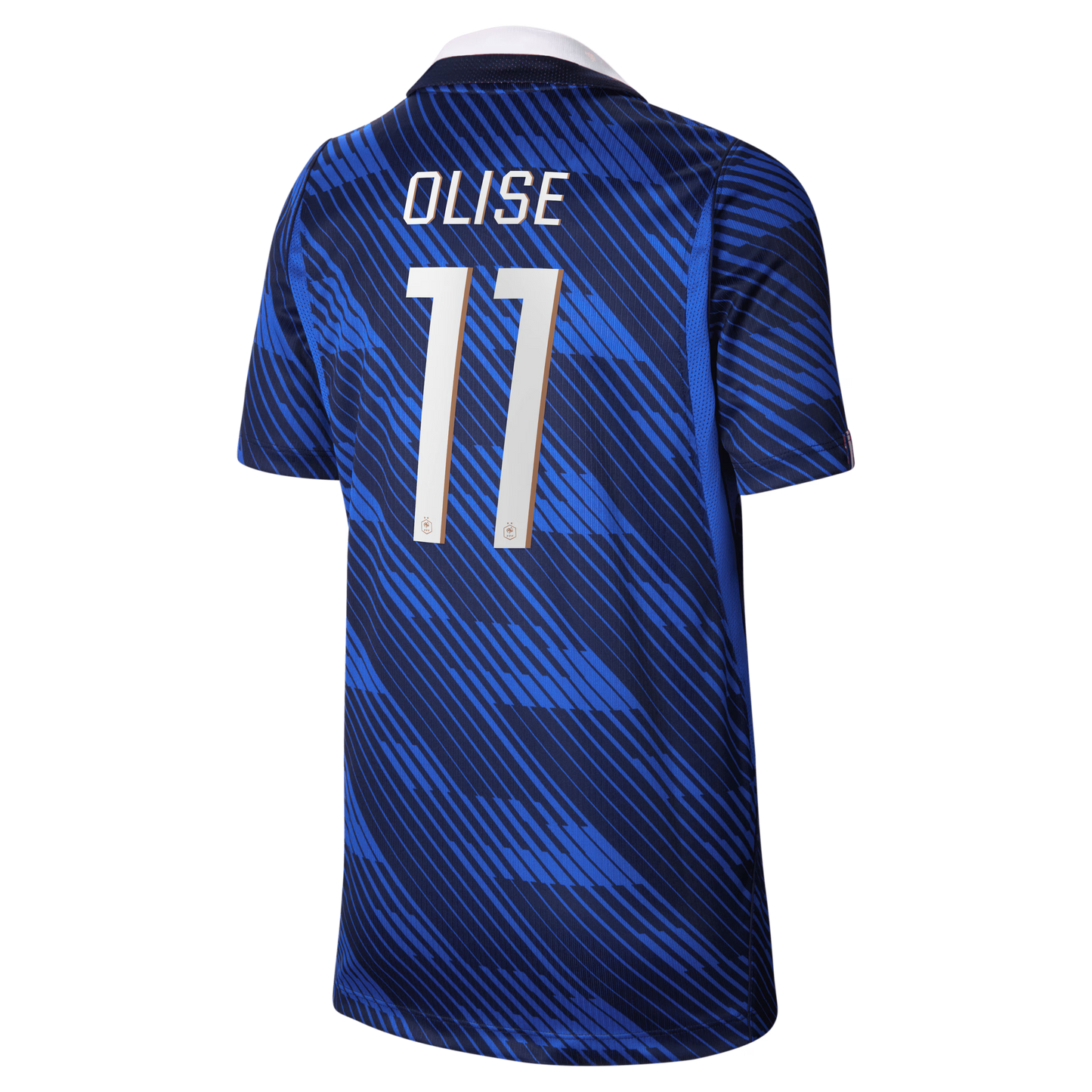 Michael Olise France National Team Youth 2026 Home Stadium Replica Jersey - Blue