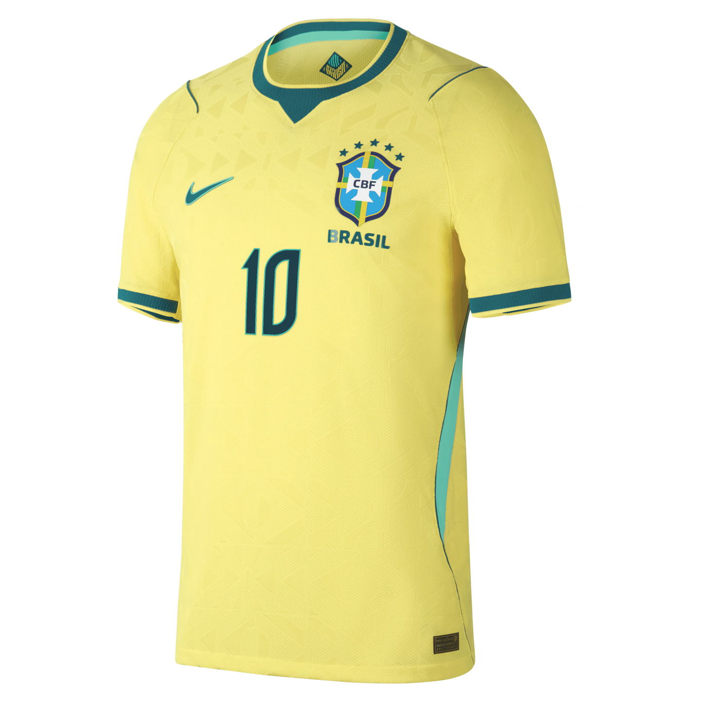 Neymar Jr. Brazil National Team 2026 Home Match Jersey - Yellow
