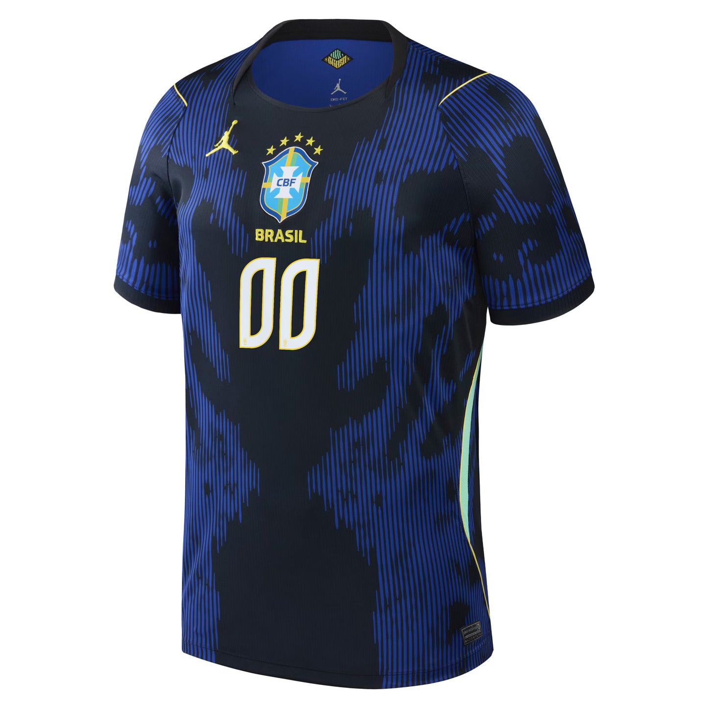 Brazil National Team 2026 Away Stadium Replica Custom Jersey - Blue