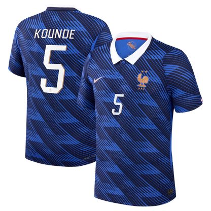 Jules Koundé France National Team 2026 Home Match Jersey - Blue