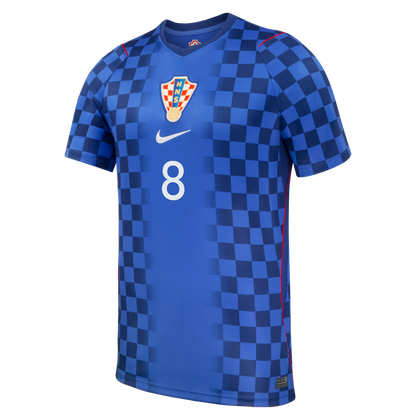 Mateo Kovačić Croatia National Team 2026 Away Stadium Replica Jersey - Navy