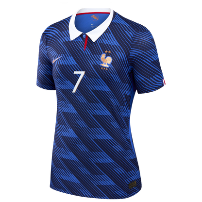 Ousmane Dembélé France National Team Women's 2026 Home Match Jersey - Blue