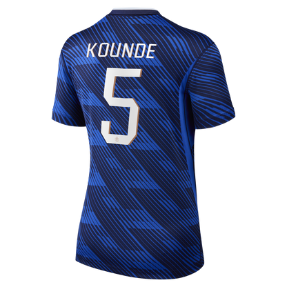 Jules Koundé France National Team Women's 2026 Home Stadium Replica Jersey - Blue