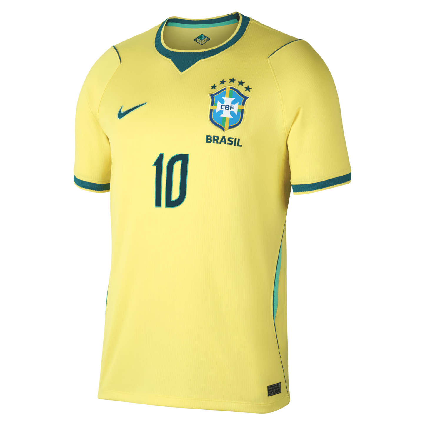 Neymar Jr. Brazil National Team 2026 Home Stadium Replica Jersey - Yellow