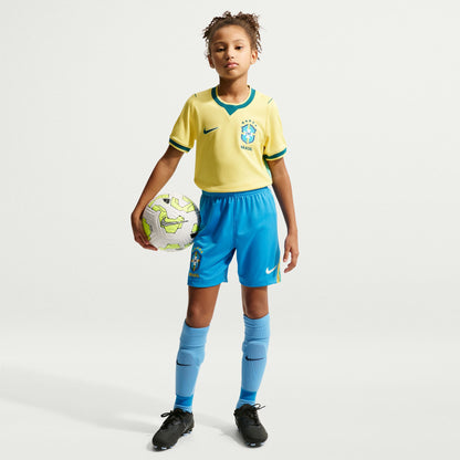 Brazil National Team Youth 2026 Home Stadium Replica Shorts - Blue