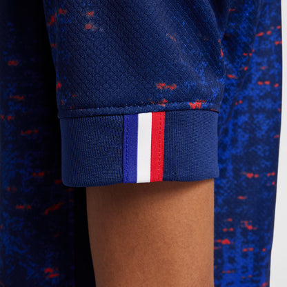 France Women's National Team Youth 2025/26 Home Replica Jersey - Blue