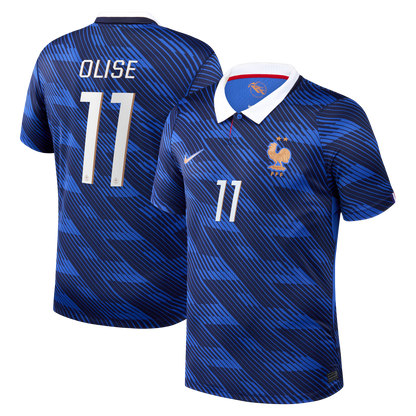 Michael Olise France National Team 2026 Home Stadium Replica Jersey - Blue