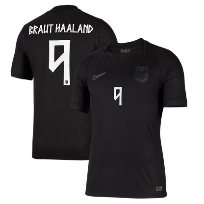 Erling Haaland Norway National Team 2026 Away Match Jersey - Black