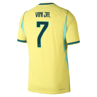 Vini Jr. Brazil National Team 2026 Home Match Jersey - Yellow