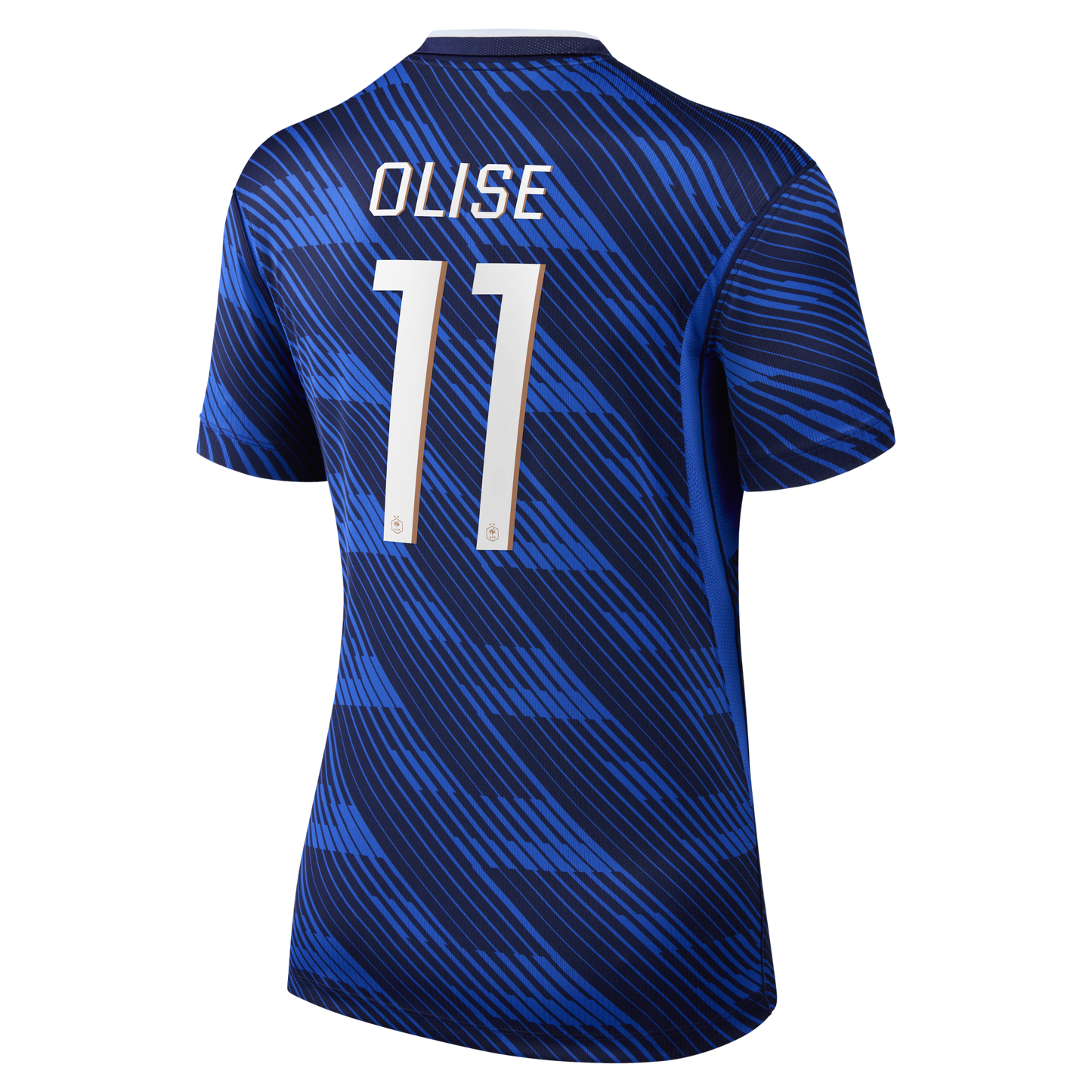 Michael Olise France National Team Women's 2026 Home Stadium Replica Jersey - Blue