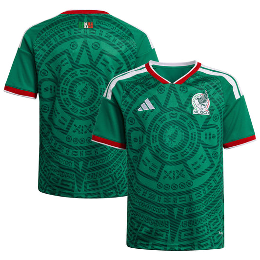 Mexico National Team Youth 2026 Home Replica Jersey - Green
