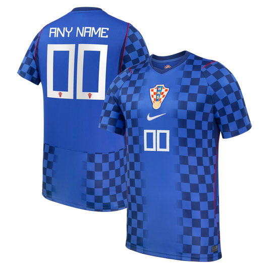 Croatia National Team 2026 Away Stadium Replica Custom Jersey - Navy
