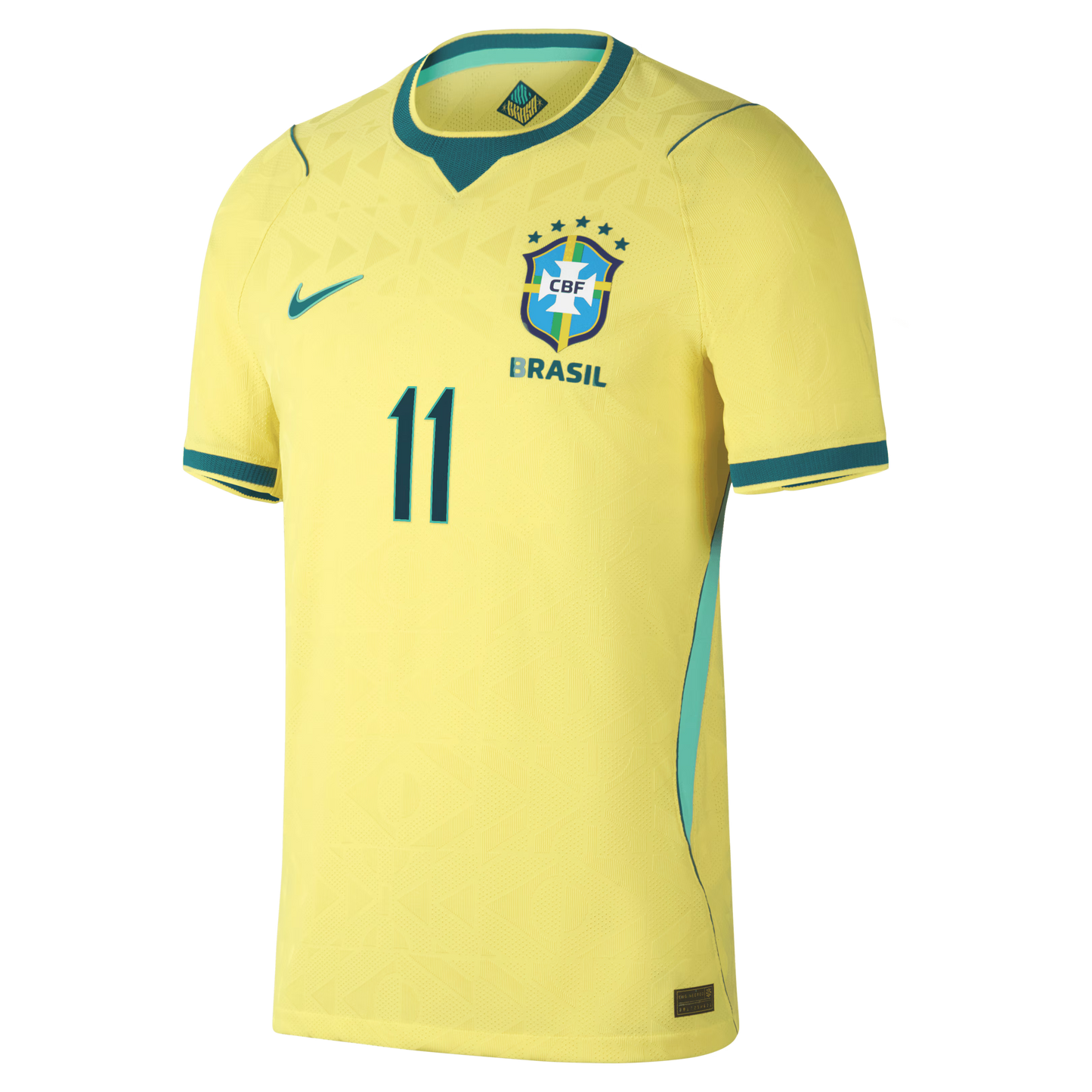 Raphinha Brazil National Team 2026 Home Match Jersey - Yellow