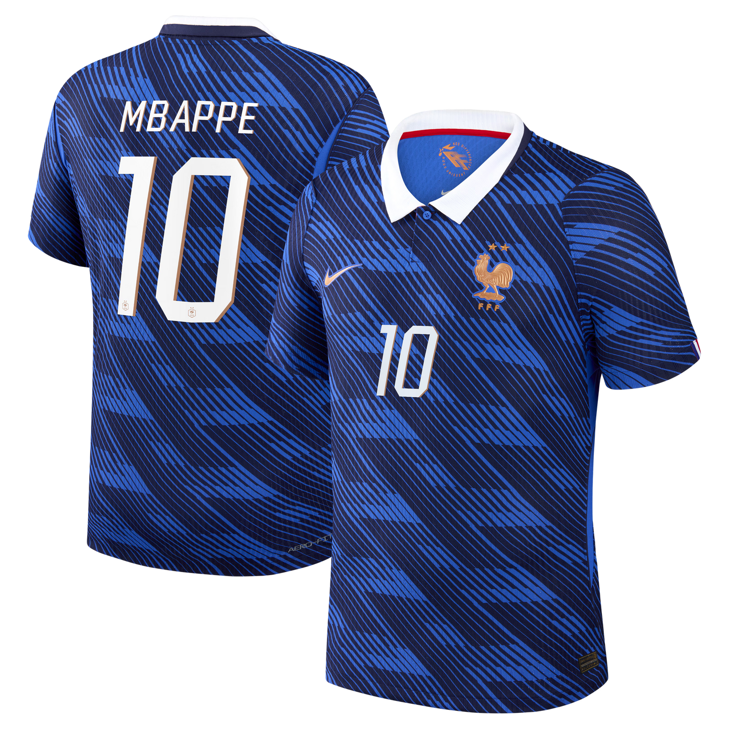 Kylian Mbappé France National Team 2026 Home Match Jersey - Blue