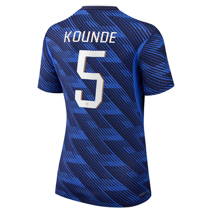 Jules Koundé France National Team Women's 2026 Home Match Jersey - Blue