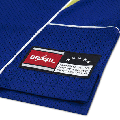 Brazil National Team Youth Mesh Basketball Fashion Jersey - Royal