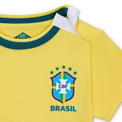 Brazil National Team Infant 2026 Home Stadium Replica Kit