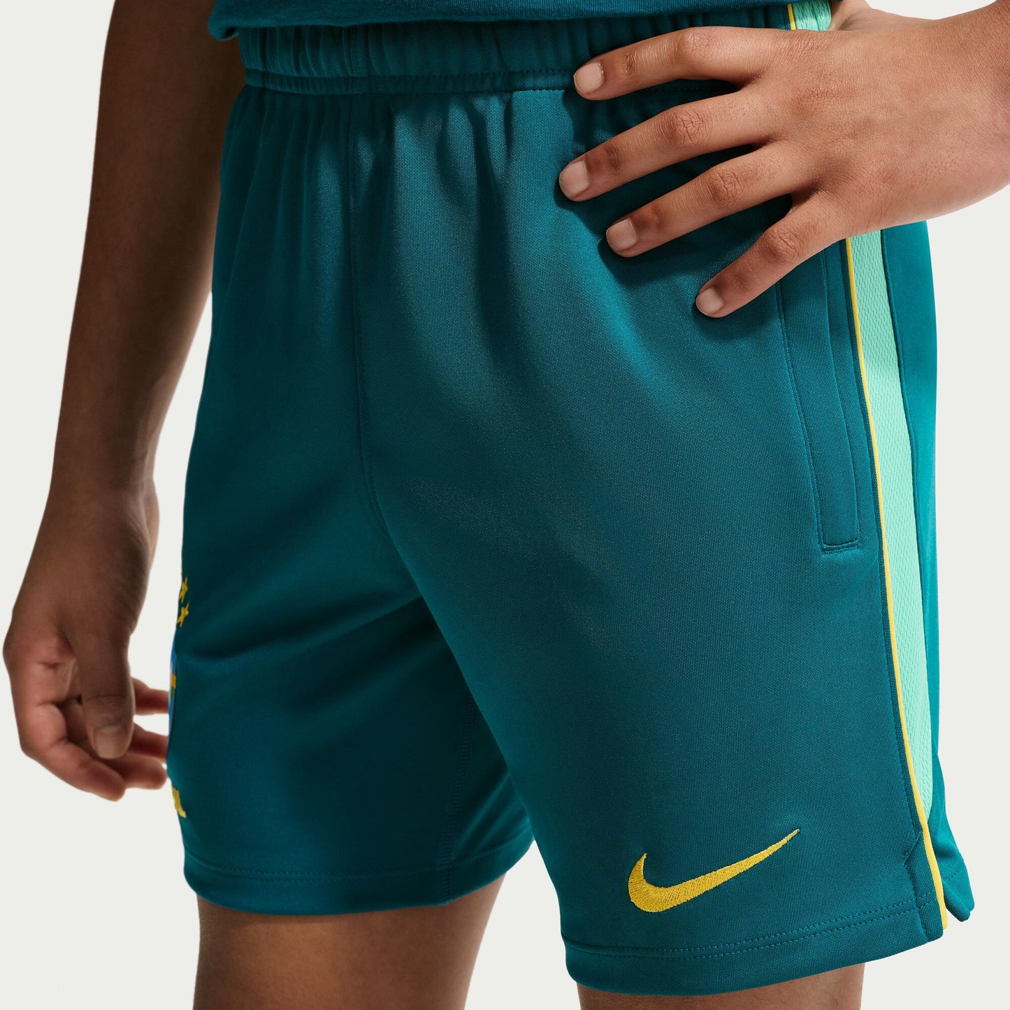 Brazil National Team Youth 2026 Academy Pro Dri-FIT Shorts - Teal