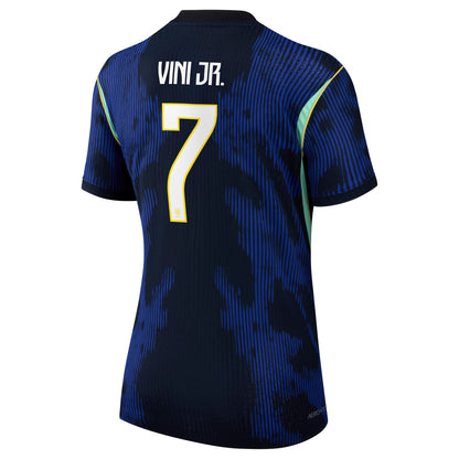 Vinicius Junior Brazil National Team Women's 2026 Away Match Jersey - Blue