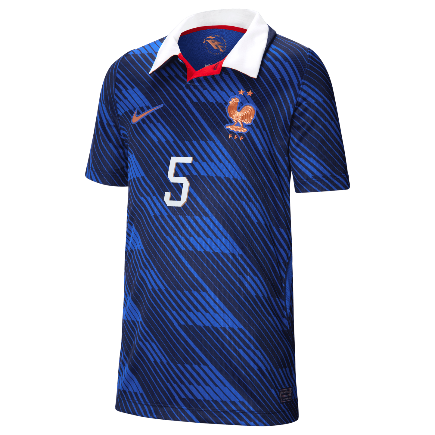 Jules Koundé France National Team Youth 2026 Home Stadium Replica Jersey - Blue