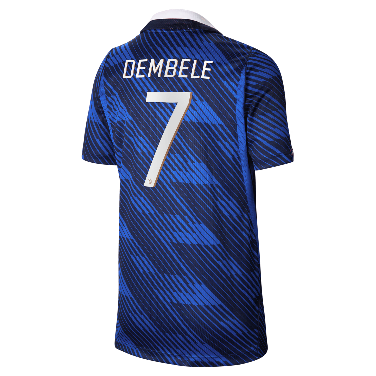 Ousmane Dembélé France National Team Youth 2026 Home Stadium Replica Jersey - Blue