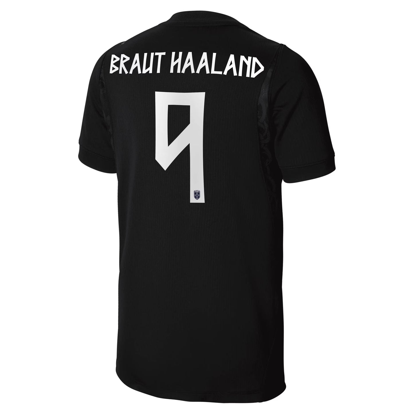 Erling Haaland Norway National Team Youth 2026 Away Stadium Replica Jersey - Black