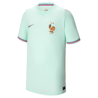 France National Team Youth 2026 Away Stadium Replica Jersey - Green