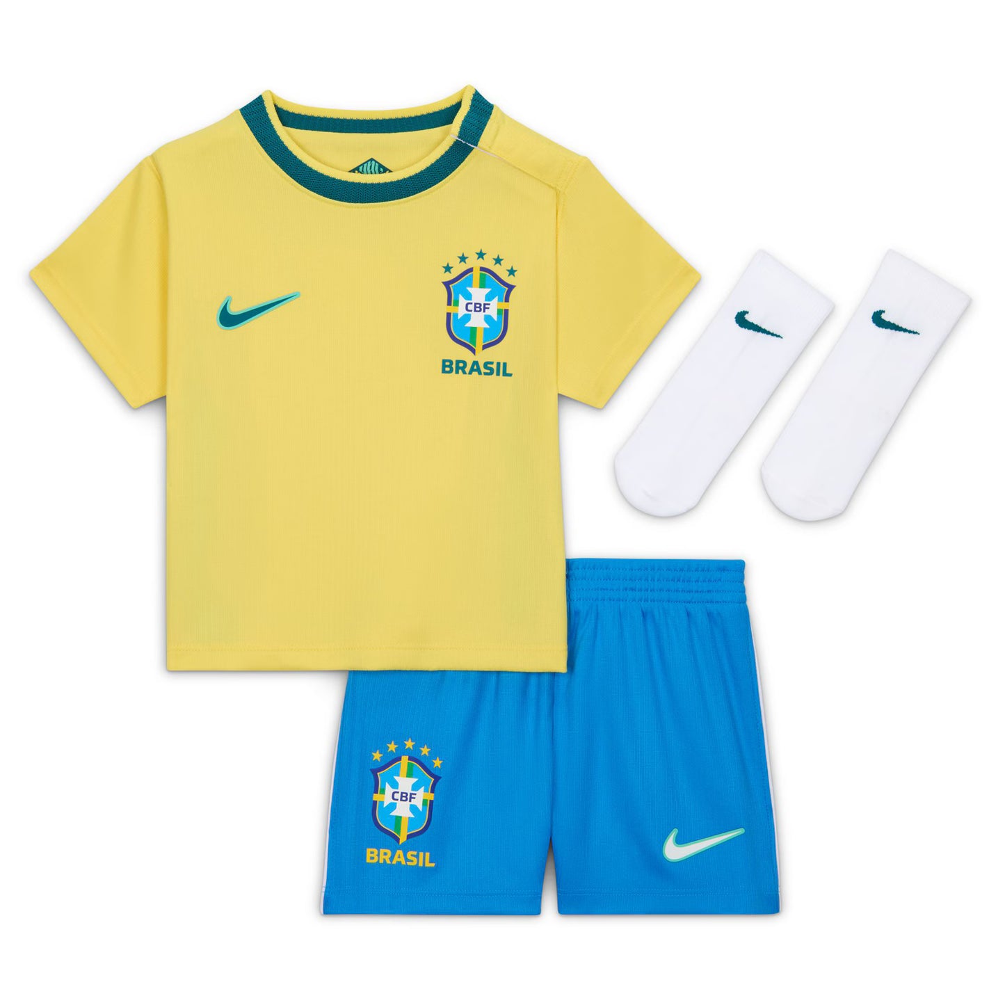 Brazil National Team Infant 2026 Home Stadium Replica Kit