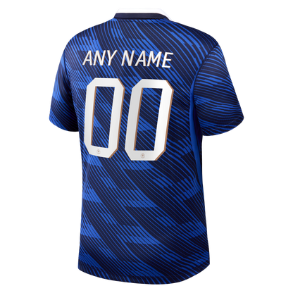France National Team 2026 Home Stadium Replica Custom Jersey - Blue