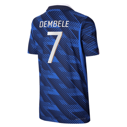 Ousmane Dembélé France National Team Youth 2026 Home Match Jersey - Blue