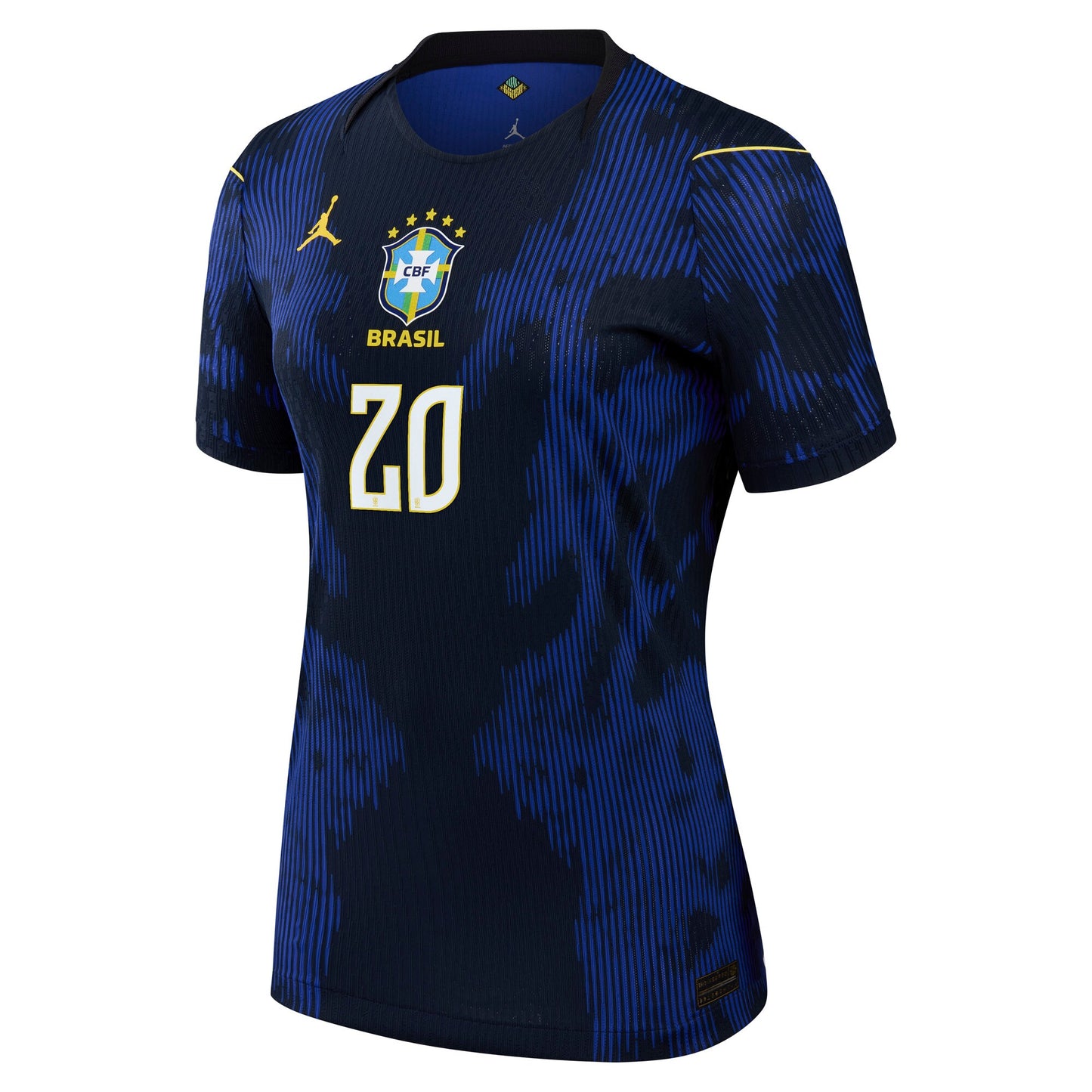 Estêvão Brazil National Team Women's 2026 Away Match Jersey - Blue