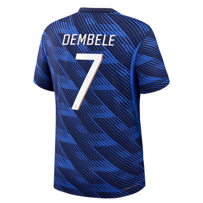 Ousmane Dembélé France National Team 2026 Home Match Jersey - Blue