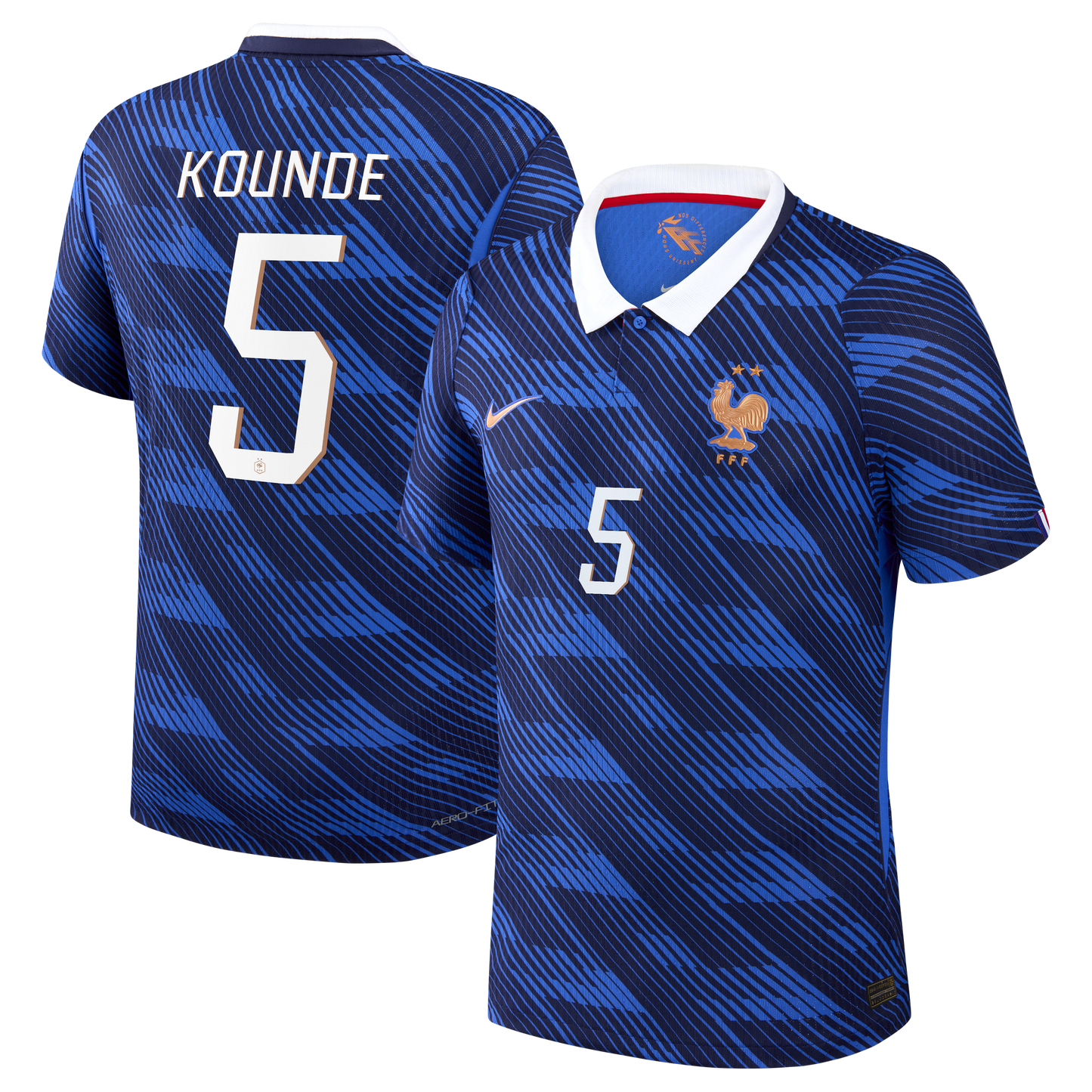 Jules Koundé France National Team 2026 Home Match Jersey - Blue