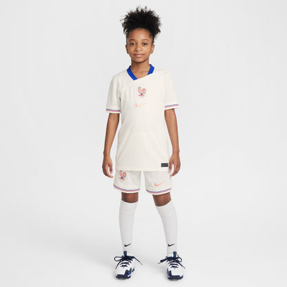 France Women's National Team Youth 2025/26 Away Replica Jersey - Cream