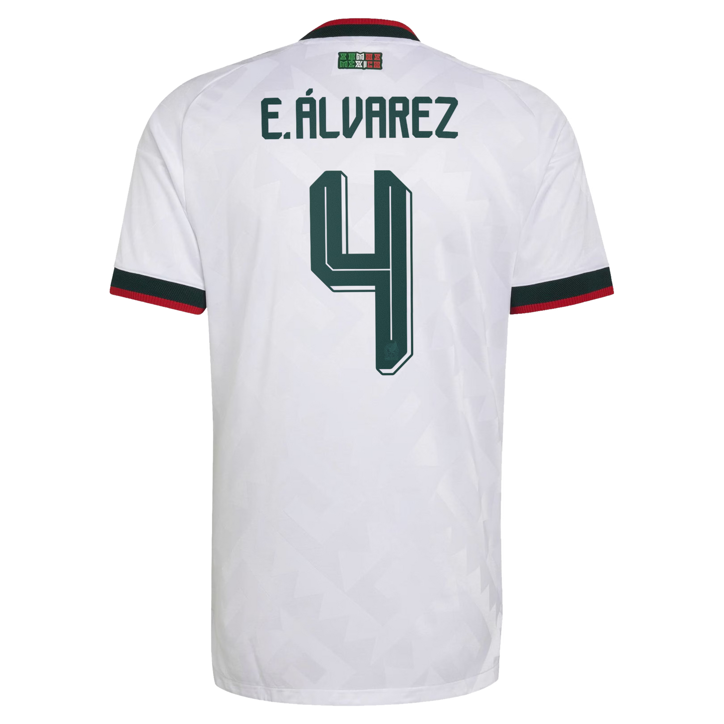 Edson Álvarez Mexico National Team 2026  Away On-Field Jersey - White